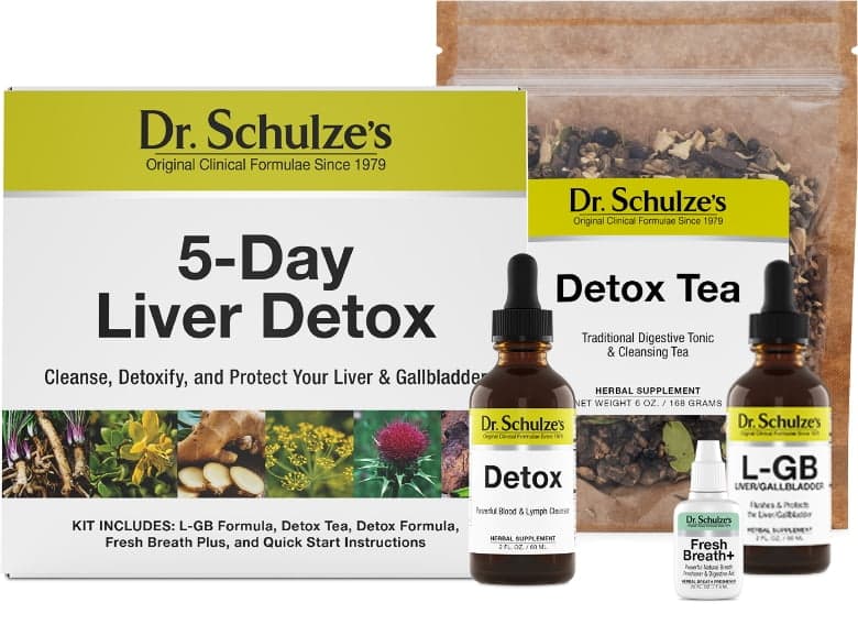 Day Liver Detox Program Dr Schulze S Liver Cleanse Herbdoc