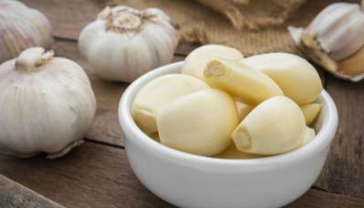 Start consuming fresh garlic
